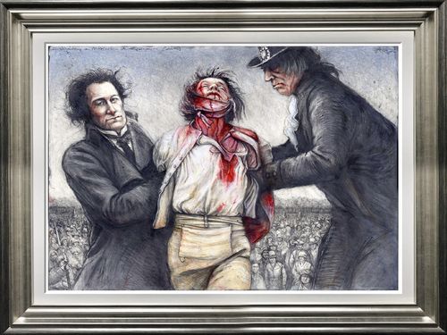 Die Hinrichtung des Maximilien de Robespierre